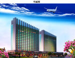 建筑大楼商务中心PSD文件