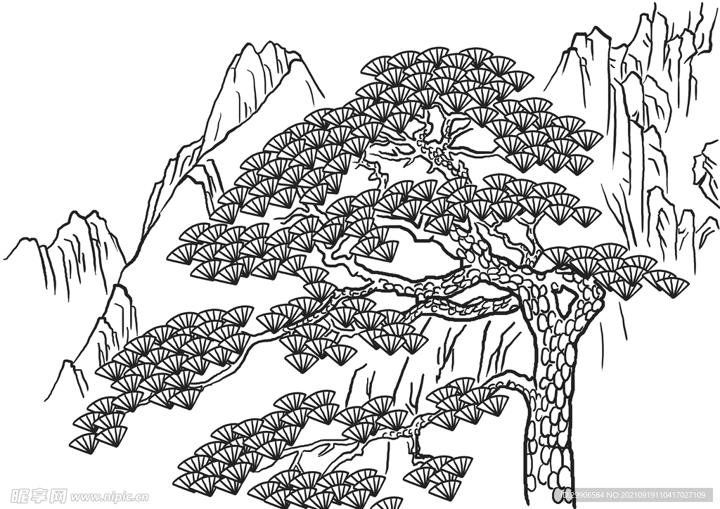 迎客松