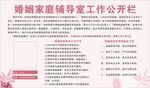 婚姻登记中心工作公开栏