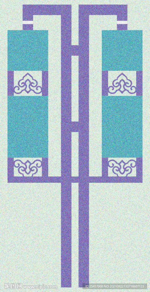 花艺路灯 