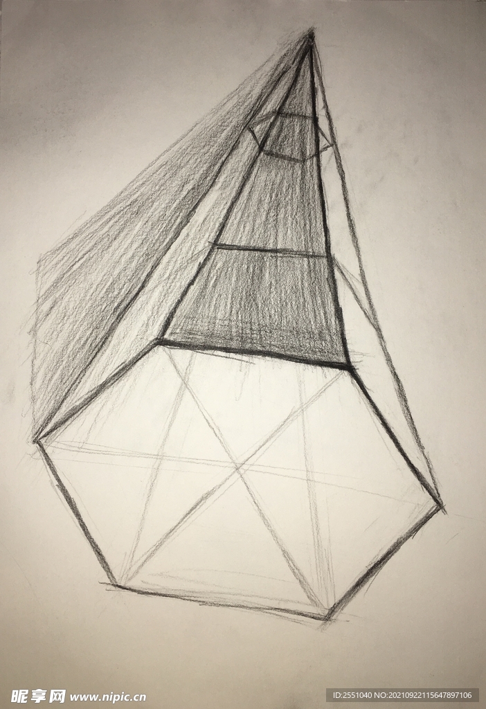 几何体素描 