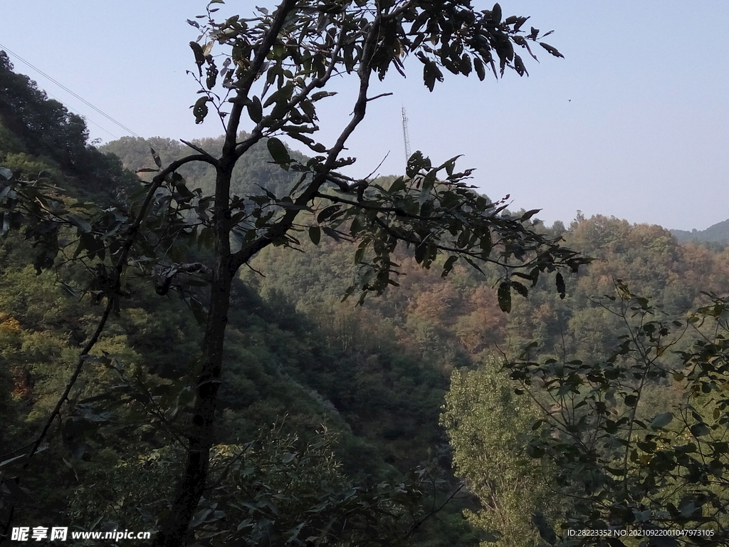 重渡沟风景区素材图片