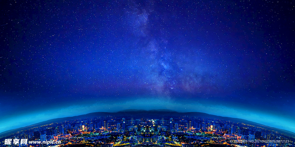 蓝色背景