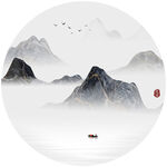 山水装饰画
