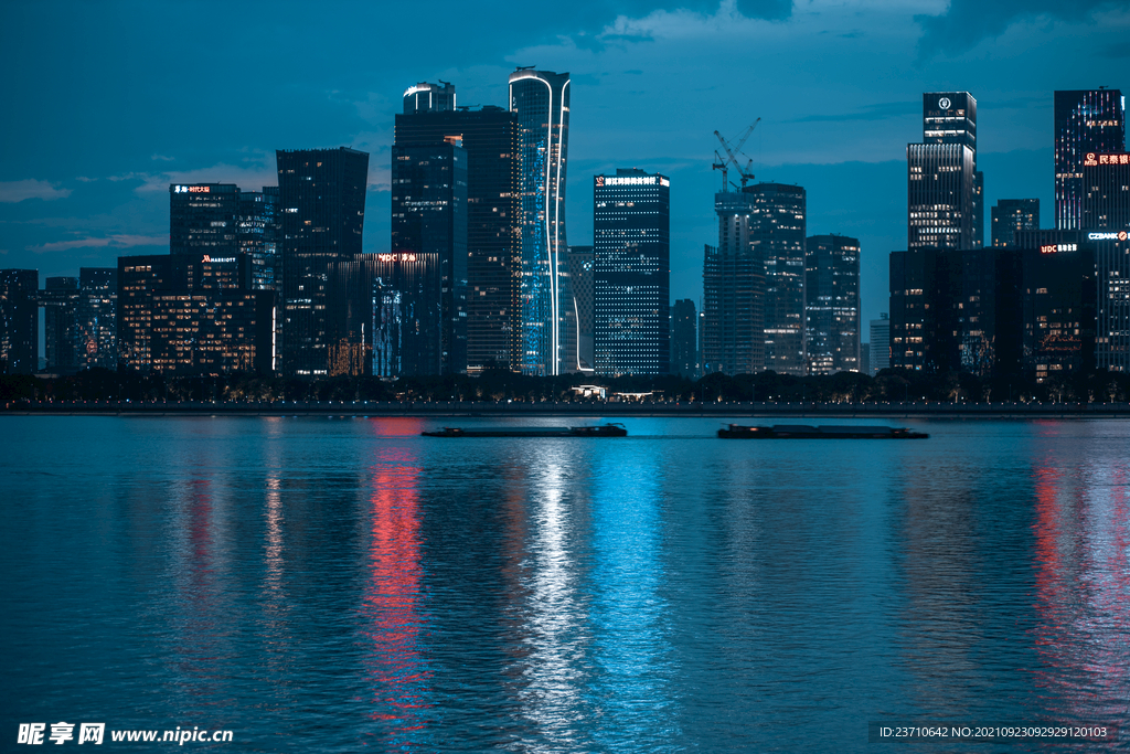 杭州城市夜景