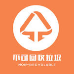 不可回收垃圾标志