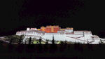 布达拉宫夜景图