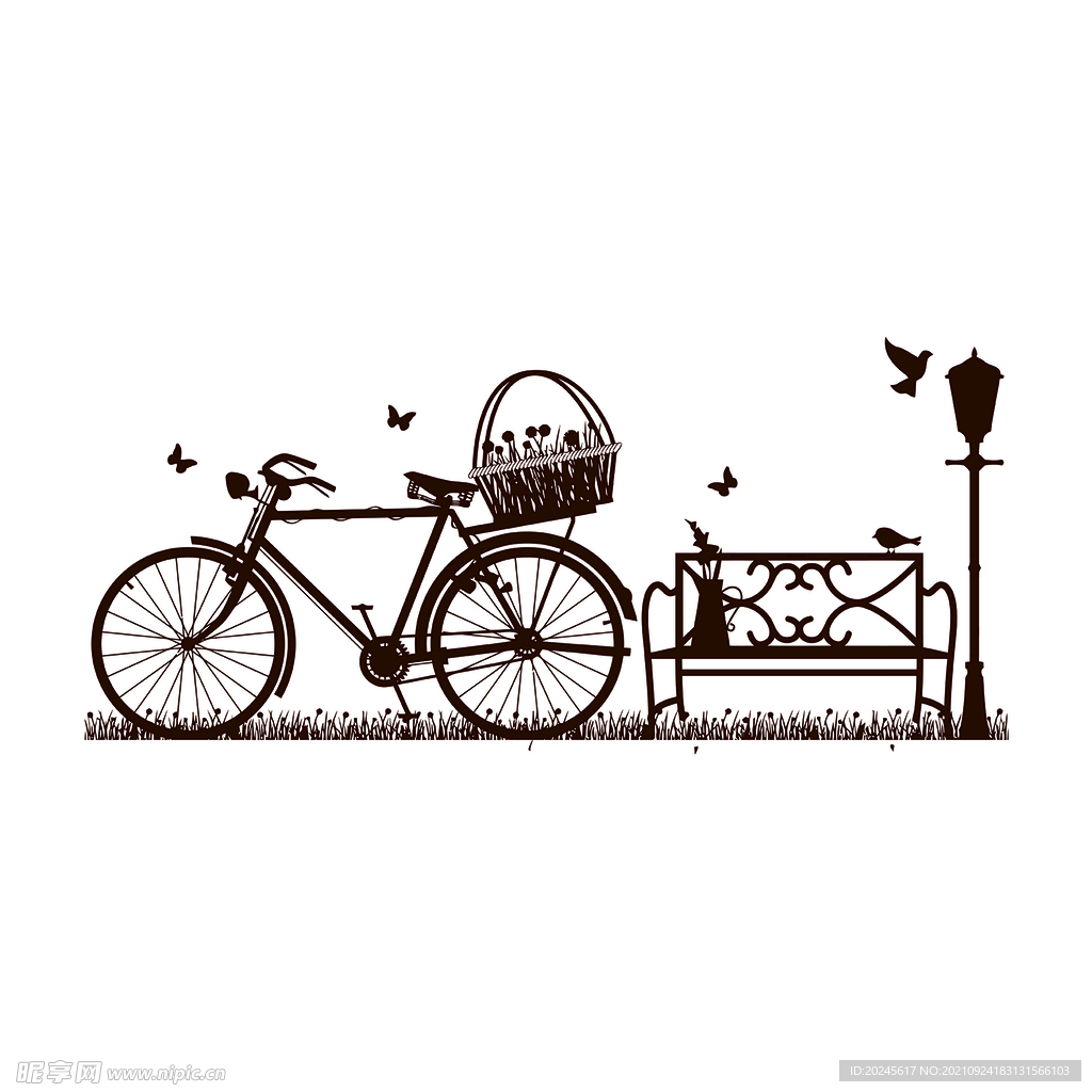 硅藻泥自行车背景图