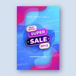 SALE促销活动海报矢量