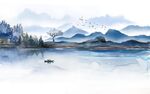 中国山水画 泼墨画