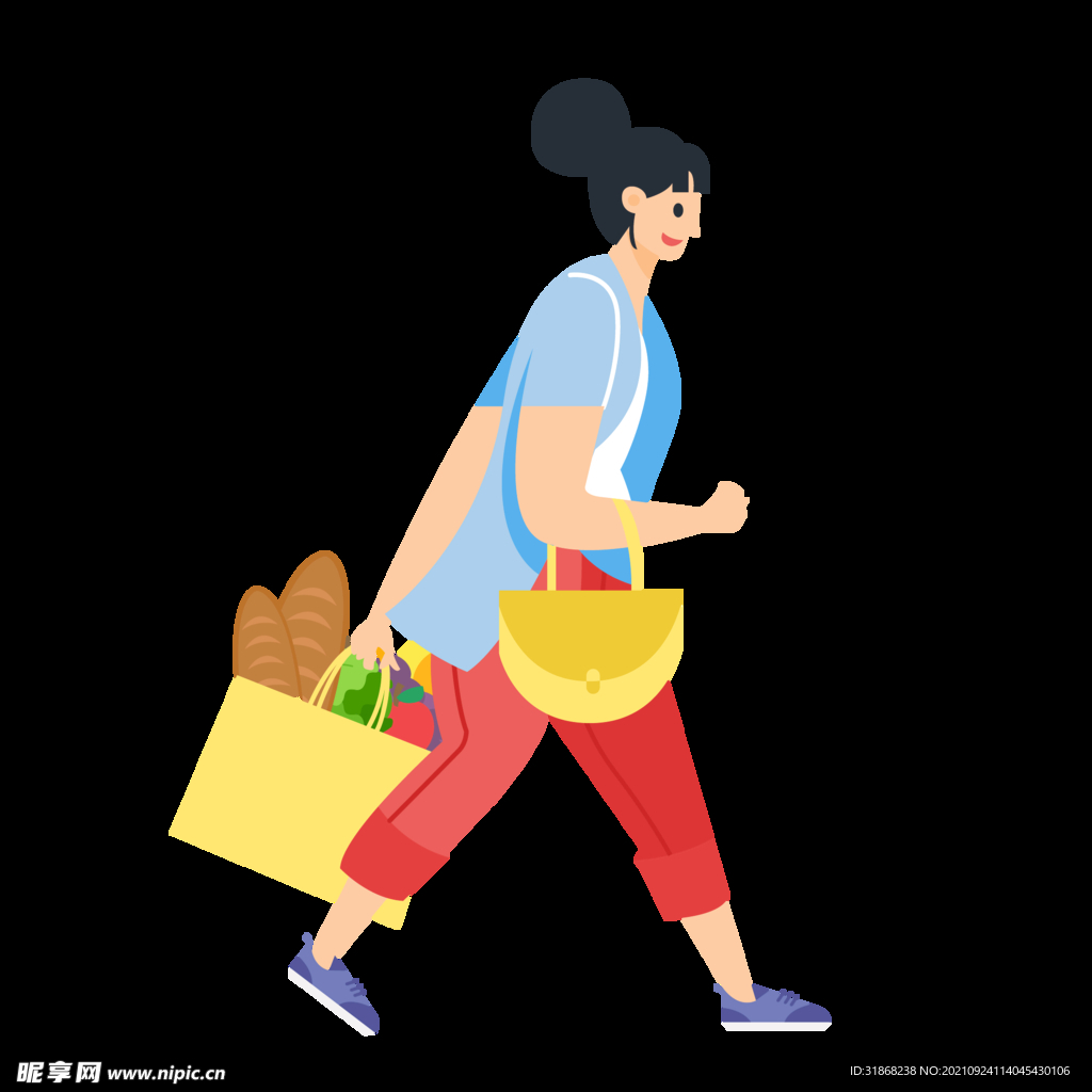 海报元素  人物