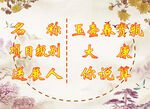 标签台签卡片