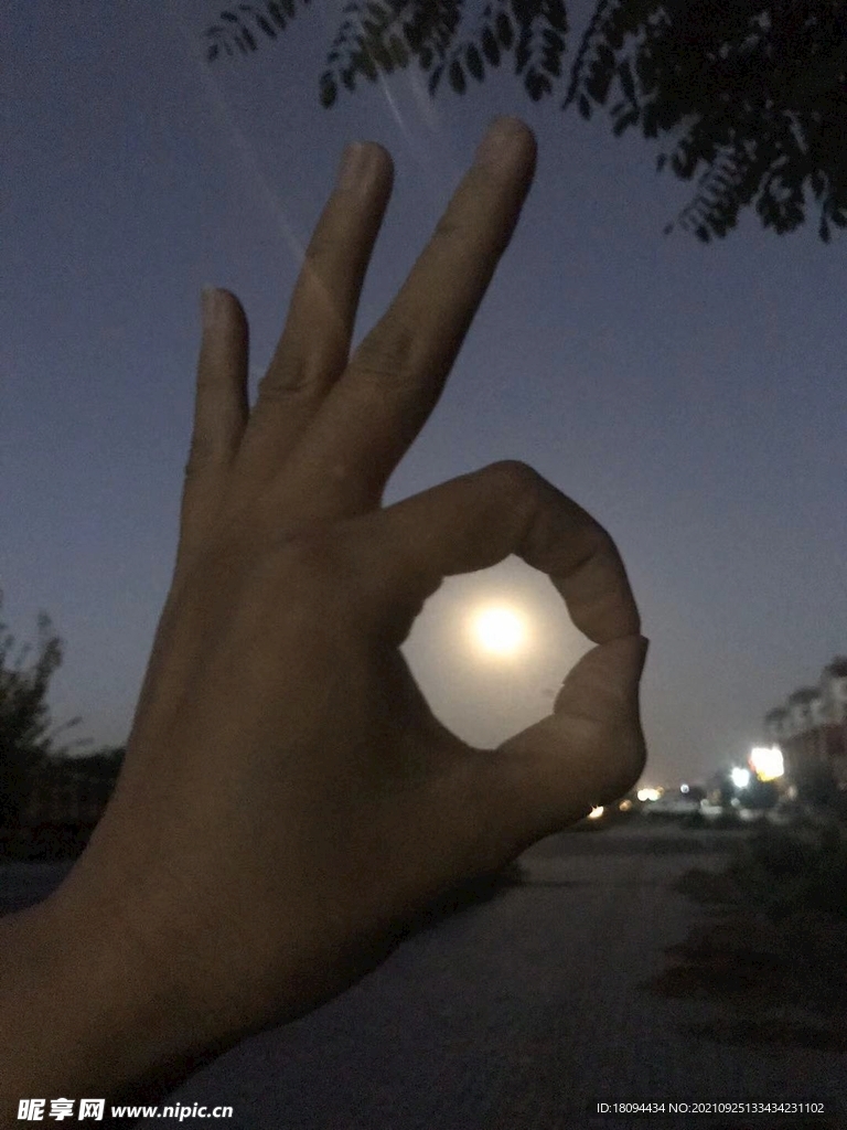 月亮