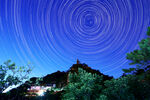 盘山星空