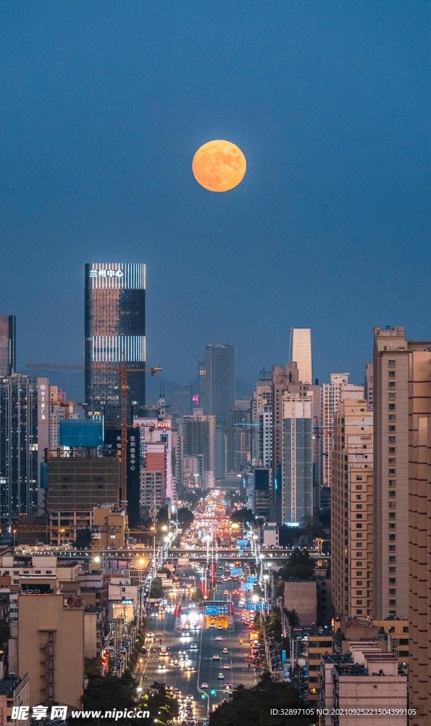 中秋月儿