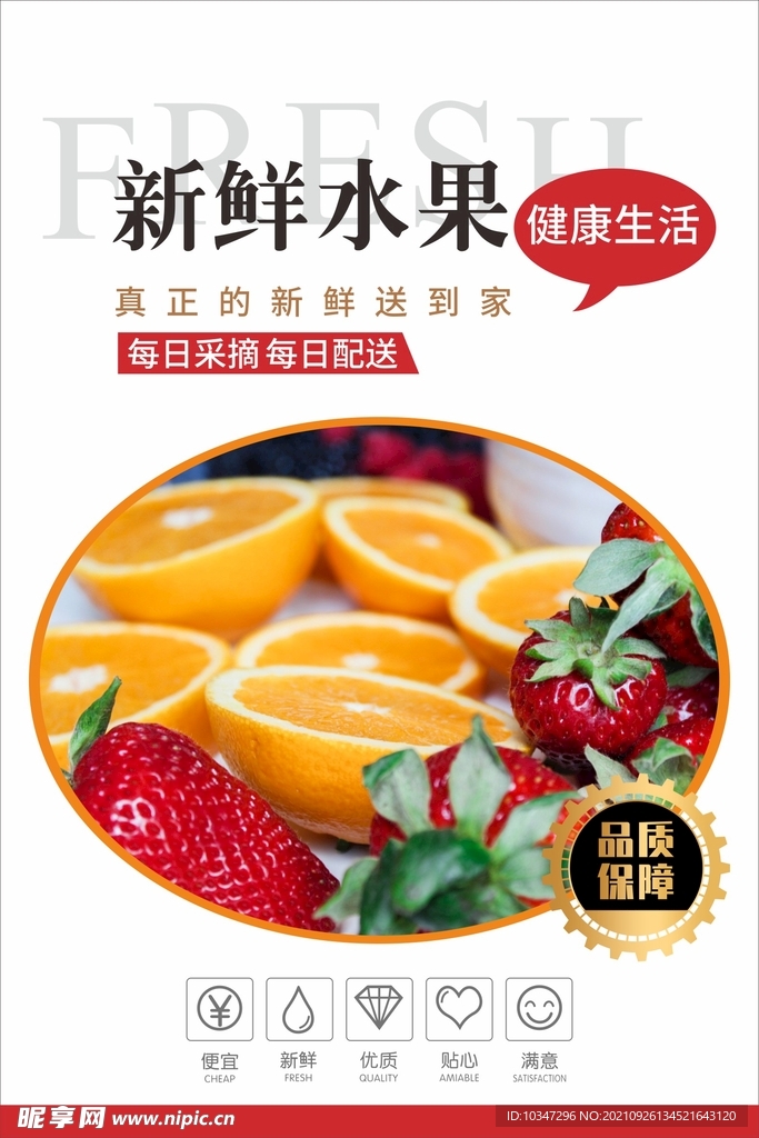 水果海报  