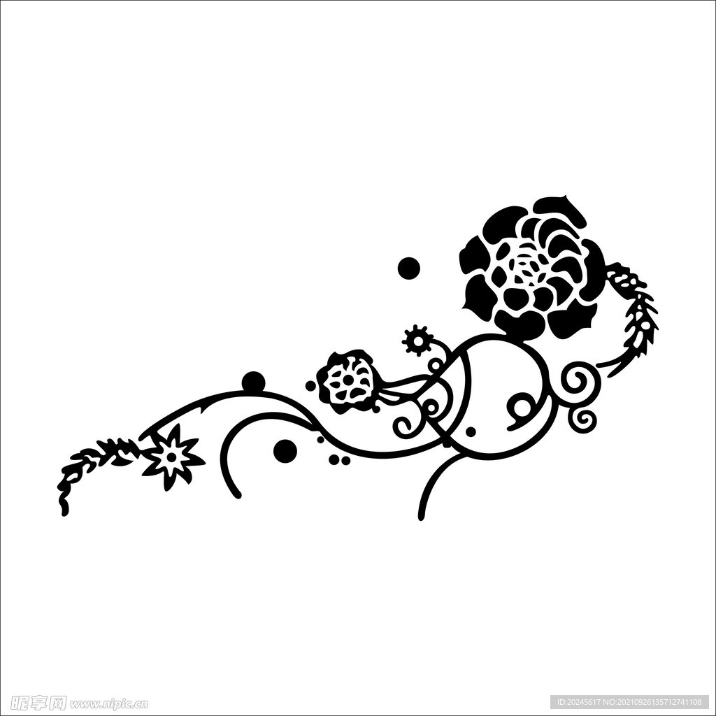 中国古典牡丹花