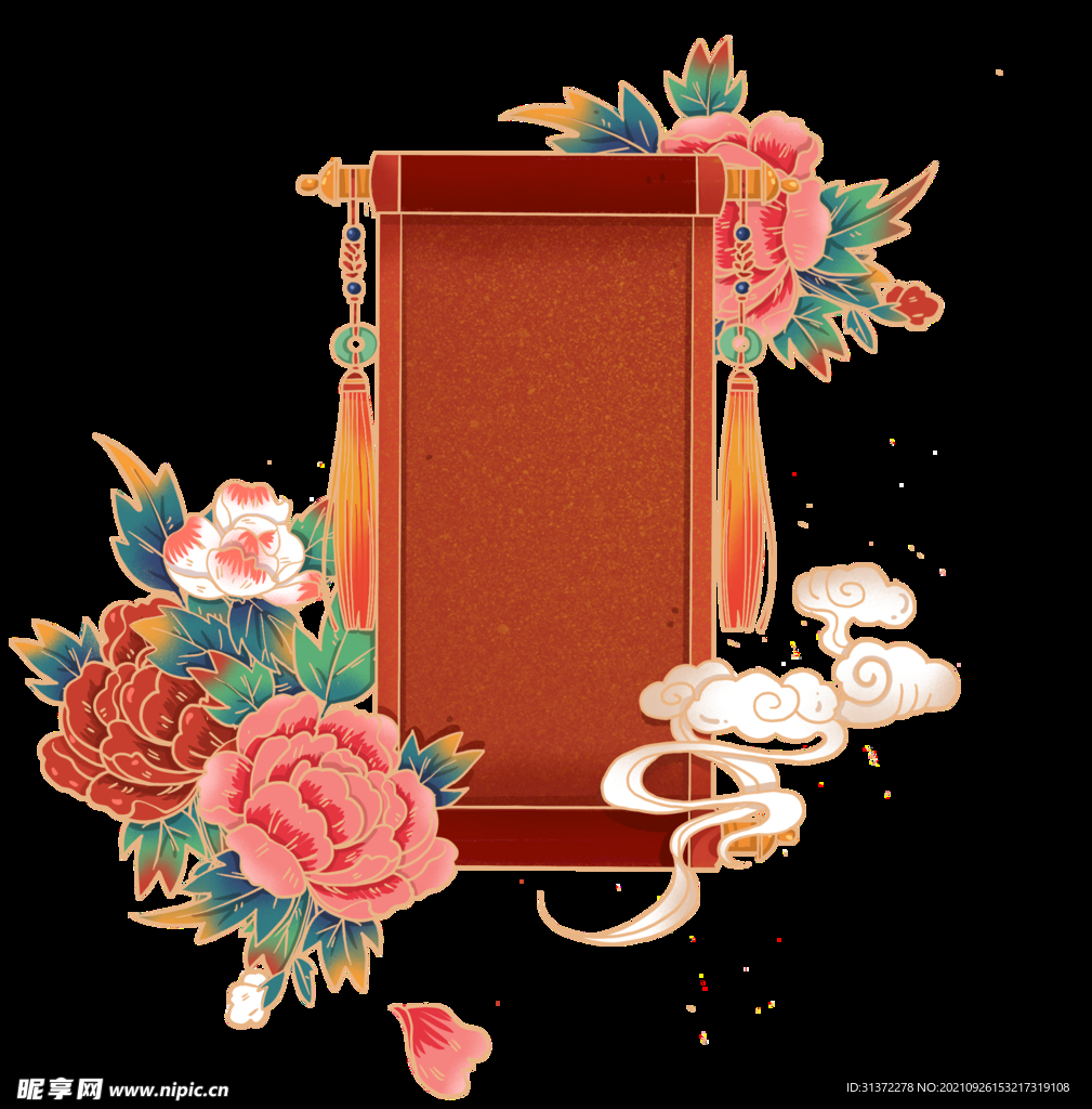 国潮元素图片