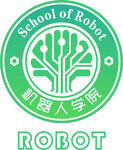 机器人学院logo标志