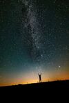 夜晚下的星空