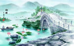 中国风田园风光美景