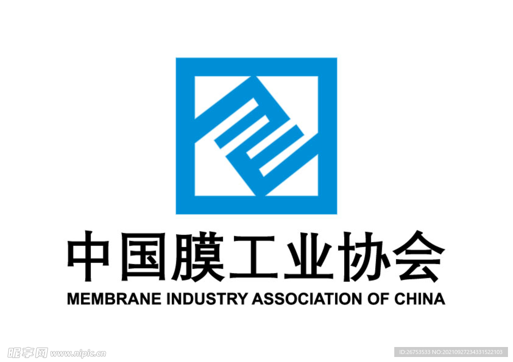 中国膜工业协会 标志 LOGO