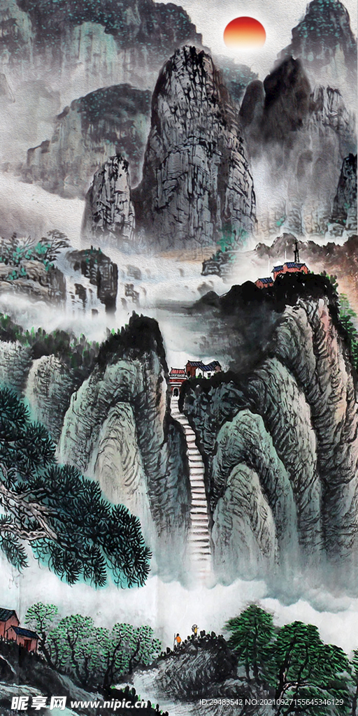 山水画