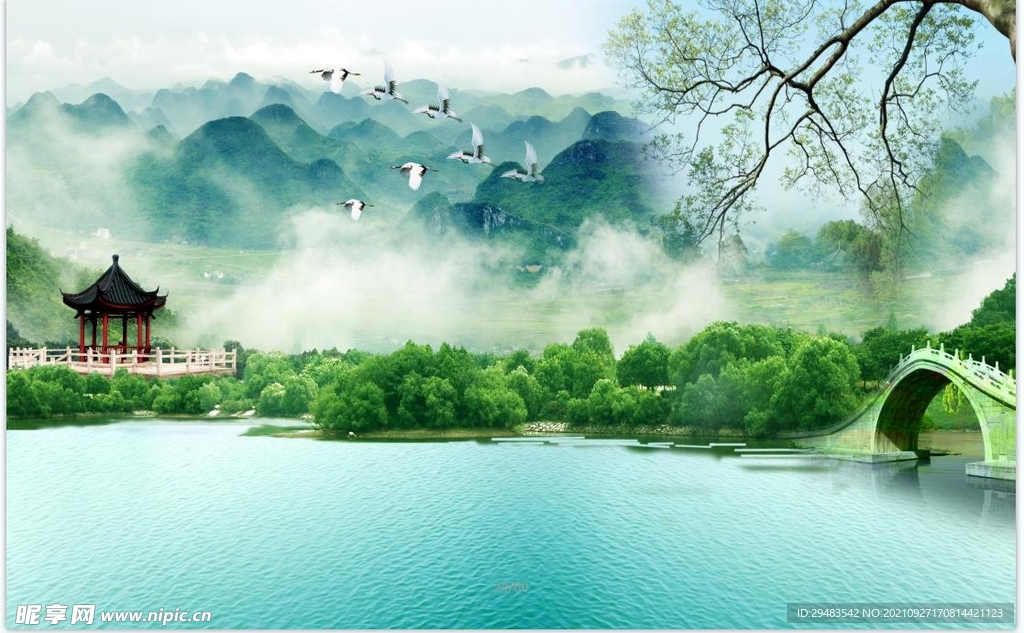 山水画