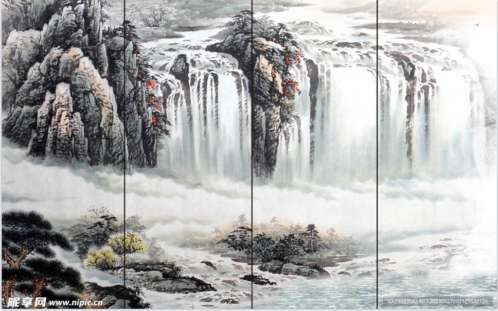 山水画 