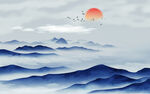 山水画 