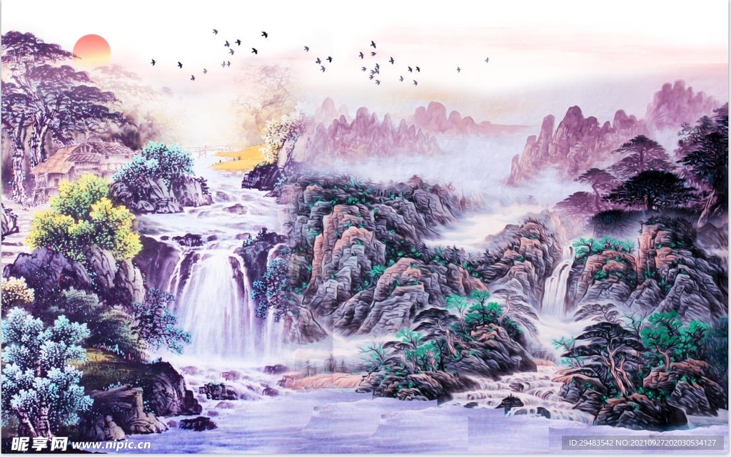 山水画 