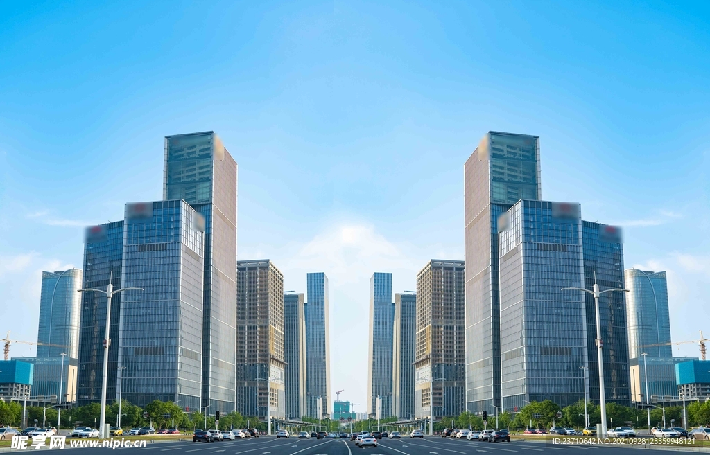 城市建筑照片