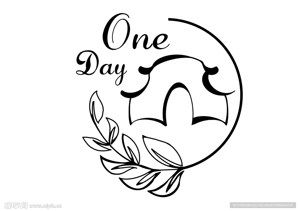 LOGO 房子oneday 