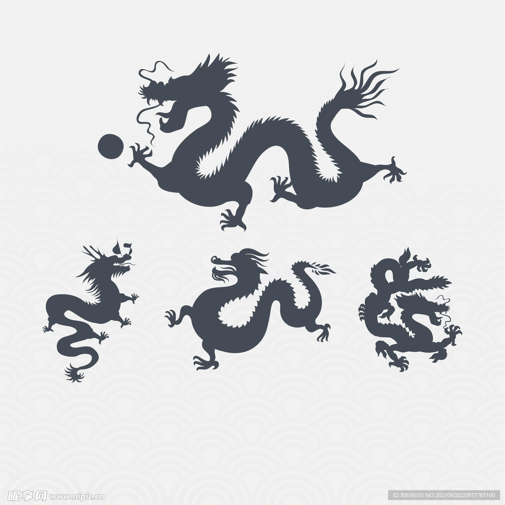 龙 