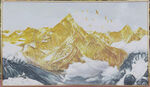 油画金山