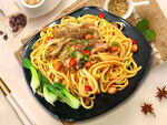 牛肚炒粉