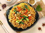 肉丝炒粉