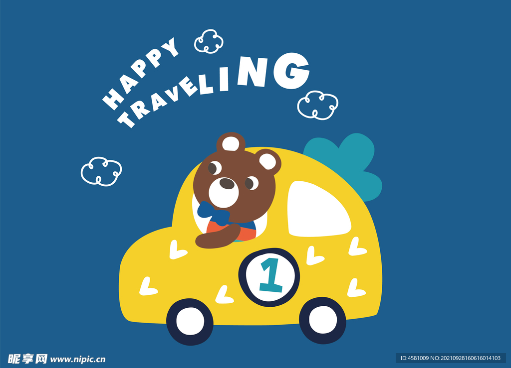 熊开车