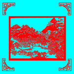 村居剪纸