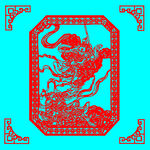 打斗剪纸