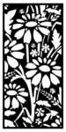 黑白花纹移门 