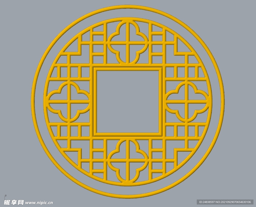  CAD装饰小品3D模型 