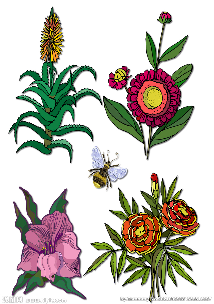 花