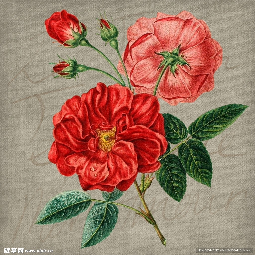 花