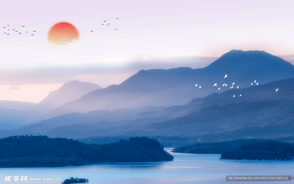 山水画 