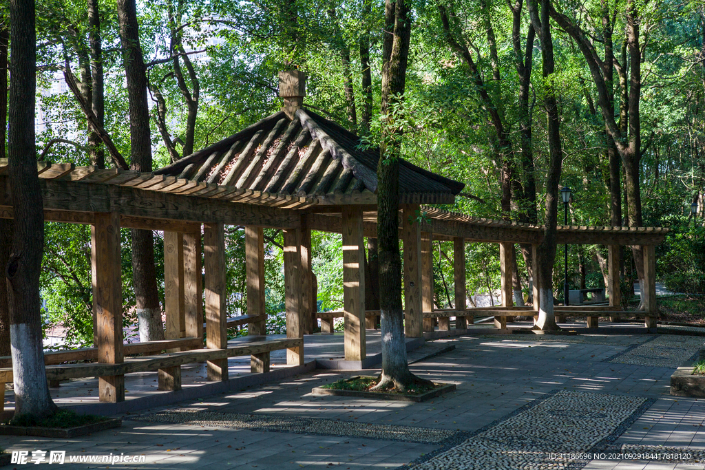 岳阳金鹗山公园金鹗山孔子公园