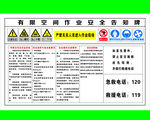 有限空间告知牌