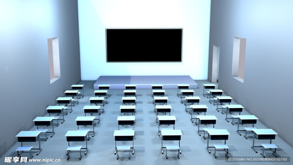C4D 教室 建模 黑板