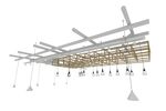 顶棚管道3d模型