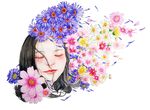 鲜花女孩